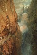 Joseph Mallord William Turner The Passage of the St.Gothard China oil painting reproduction